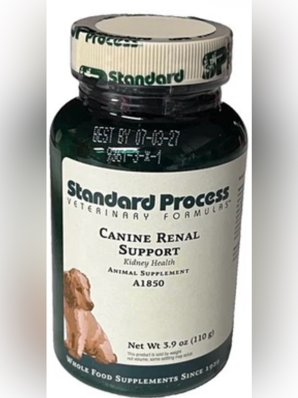 Standard Process Canine Renal Support Supplement 110 Grams/3.9 oz